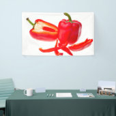 唐辛子 横断幕 (トレードショー)