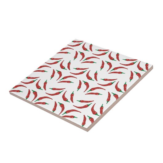 唐辛子、調理法 タイル (側面)