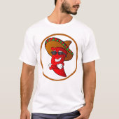 唐辛子Tシャツ唐辛子バンドロゴ Tシャツ (正面)