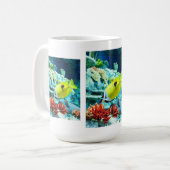 唐魚動物 コーヒーマグカップ (正面左)