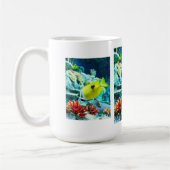唐魚動物 コーヒーマグカップ (左)