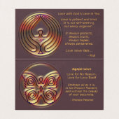 唖然とする愛-目撃カード 名刺 (内部フラット)