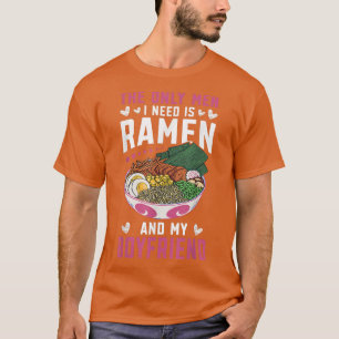 唯一おもしろいの男性ラーメンぷん – Shoyu Ramen Tシャツ