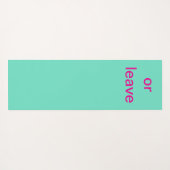 唯一のクール子ども ヨガマット (裏面(横))