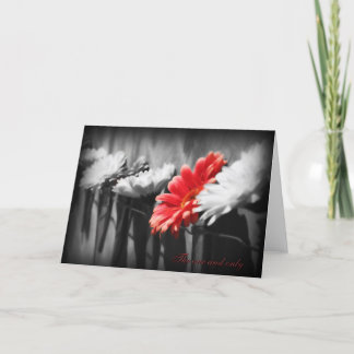 唯一のグリーティングカード カード