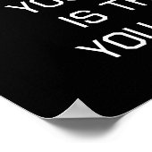 唯一のトレーニング ポスター (角)