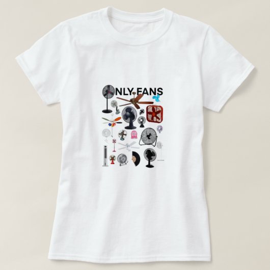 唯一のファンかわいいファおもしろいンデザイン Tシャツ (デザイン正面)