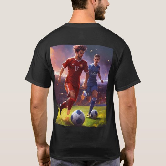 唯一のフィールドトリップI、楽しむサッカー印刷 Tシャツ (裏面)