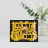 唯一のロックンロールベビー ポストカード (スタンド正面)