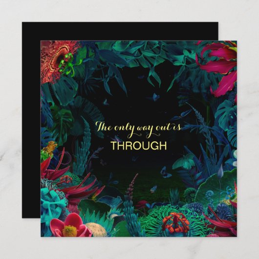 唯一の出口は引用文カード (正面/裏面)