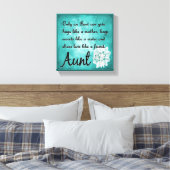 唯一の叔母キャンバスウォールデコール キャンバスプリント (インサイチュ (寝室))