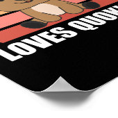 唯一の女の子はQuokkaを愛して – Sweet Quokka ポスター (角)