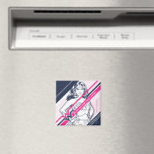 唯一の女性疑問に思のレトロ マグネット (インサイチュ (食洗機))