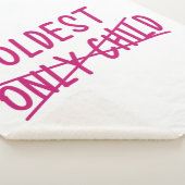 唯一の子が交差している最古の人 シェルパブランケット (3/4)