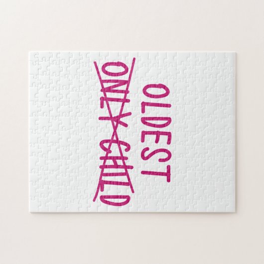 唯一の子が交差している最古の人 ジグソーパズル (横)