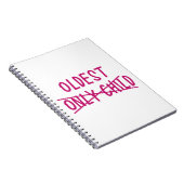 唯一の子が交差している最古の人 ノートブック (右側)