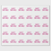 唯一の子が交差している最古の人 ラッピングペーパー (フラット)