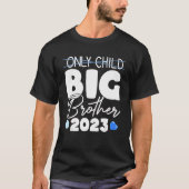 唯一の子供は2023年新兄妊娠Anno期限切れ Tシャツ (正面)