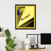 唯一の方法は上だ ポスター (ホームオフィス)