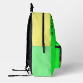 唯一の方法は… プリントバックパック (左)