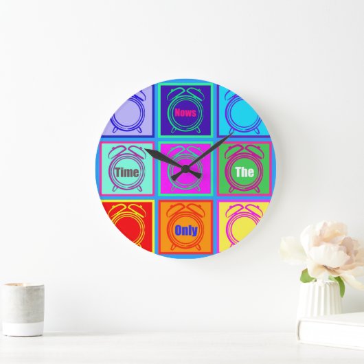 唯一の時刻目覚まし時計のデザイン ラージ壁時計 (ホーム)