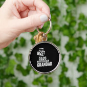 唯一の最高のパパが祖父に昇進する キーホルダー (手)