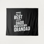 唯一の最高のパパが祖父に昇進する タペストリー (正面(横))