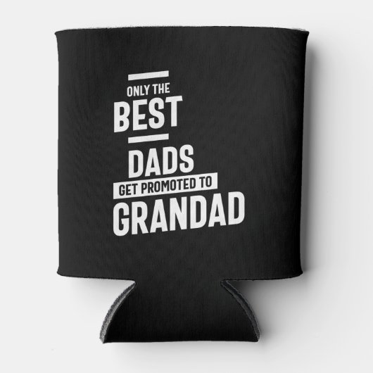 唯一の最高のパパが祖父に昇進する 缶クーラー (正面)