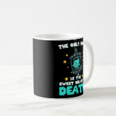 唯一の望みは死のレリーフ、 浮き彫り コーヒーマグカップ (正面右)