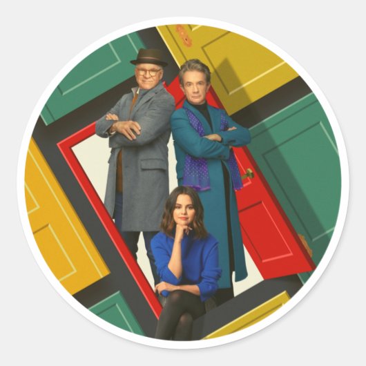 唯一の殺人の建物トリオOMITB ラウンドシール (正面)