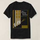 唯一の殺人は建物の唯一の殺人はB Tシャツ (デザイン正面)