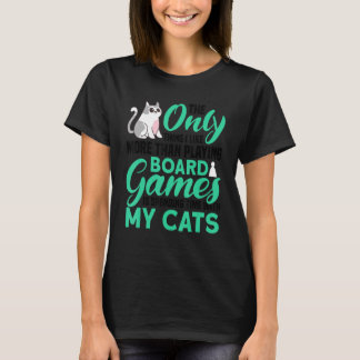 唯一の猫ボードゲームボードゲーム2 Tシャツ