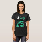 唯一の猫ボードゲームボードゲーム2 Tシャツ (正面フル)