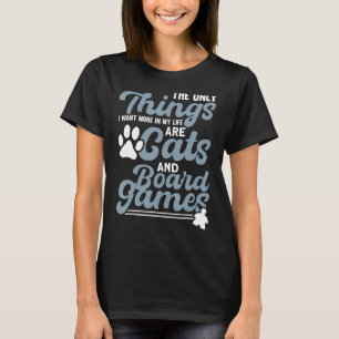 唯一の猫ボードゲームボードゲーム8 Tシャツ