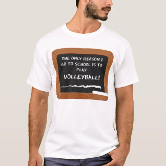 唯一の理由私は学校に…行きます Tシャツ