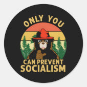 唯一の社会主義を防ぐことができるカムカムアンチ ラウンドシール (正面)