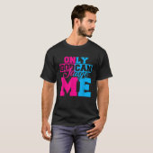 唯一の神は私にかわいいイエスキリスト女性男性を判断することができる Tシャツ (正面フル)