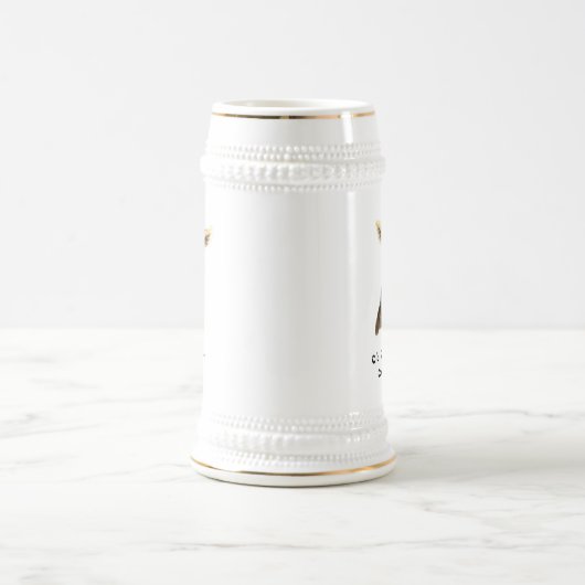 唯一の私たちの古いヤギはそれを丘の上に作る誕生日 ビールジョッキ (中央)