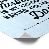 唯一の良い物タイポグラフィプリント ポスター (角)