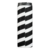 唯一の色ストライプの – 黒+あなたの背景。&アイディア タンブラー (裏面)