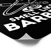 唯一の花婿介添人はByrbecueのような匂い – Bbq ポスター (角)