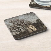 唯一の記憶が残る、放棄された農家 コースター (左側)