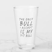 唯一の雄牛 タンブラーグラス (正面)