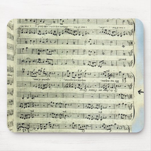 唯一の2枚のコピーの1枚からのページ マウスパッド (正面)