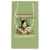 唯一の365ショッピング日'次のクリスマスまで スモールペーパーバッグ (正面)