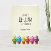 唯一もしのアイスクリーム硬化癌 カード (正面)