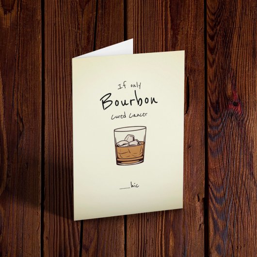 唯一もしのバーボンが治癒したがん カード