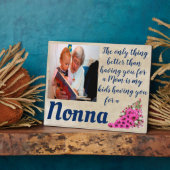 唯一カスタムの良いNonnaプラーク フォトプラーク (側面)