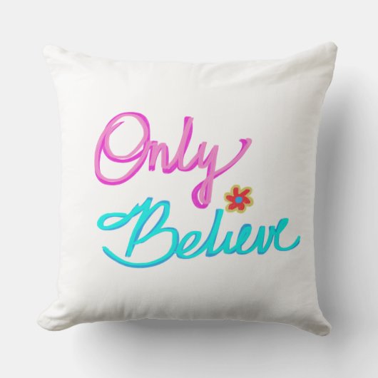 唯一信じの引用文 クッション (正面)