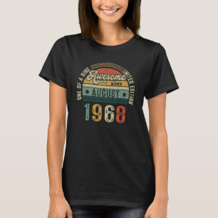唯一無二の限定版 54年間最高 1968年8月から Tシャツ